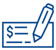 check by mail icon
